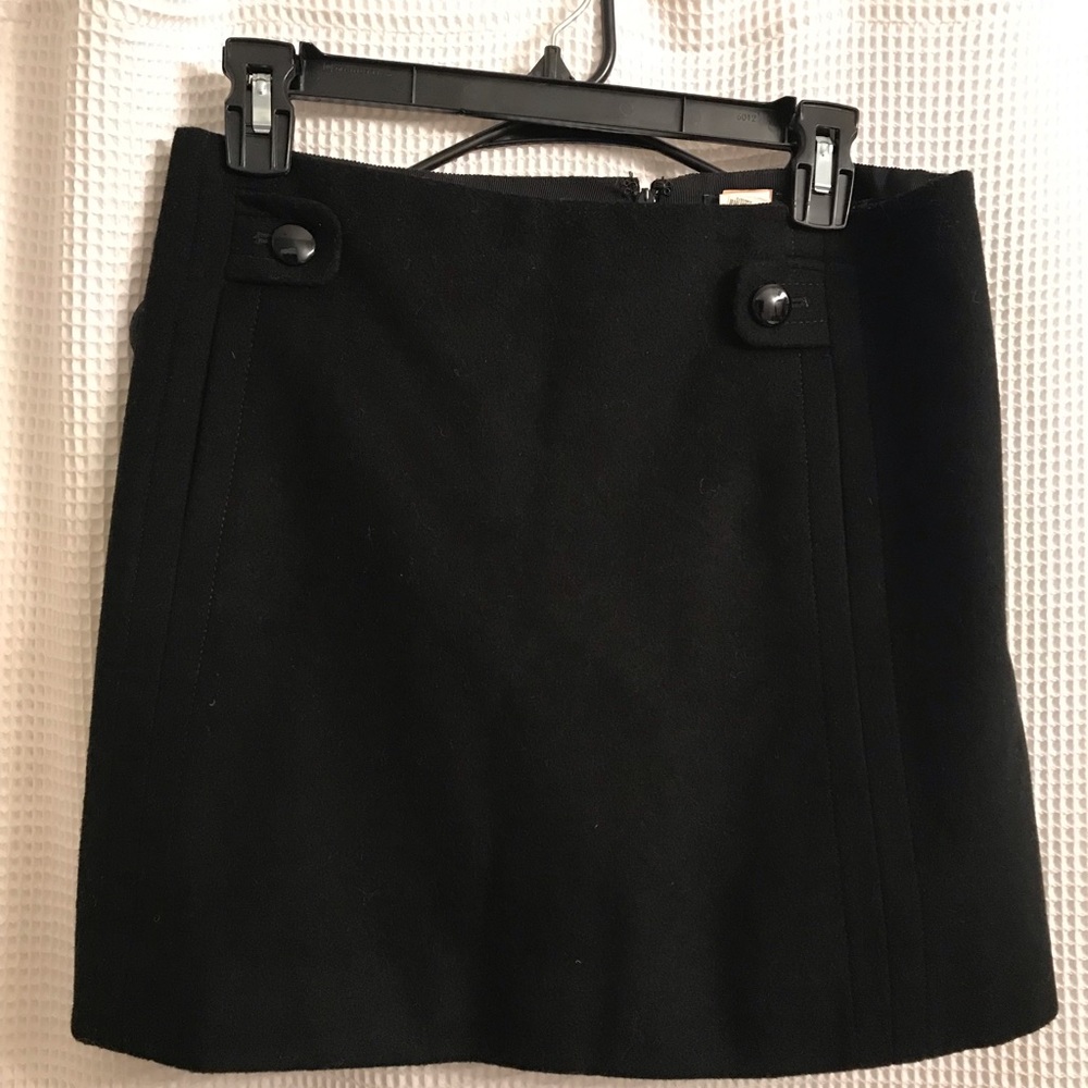 J Crew black skirt